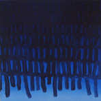 Matlicht-blauw